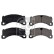 Brake Pad Set, disc brake 173742 FEBI, Thumbnail 2