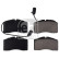 Brake Pad Set, disc brake 173743 FEBI, Thumbnail 2