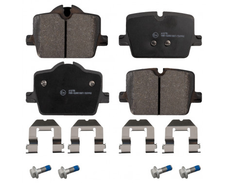 Brake Pad Set, disc brake 173772 FEBI