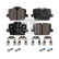 Brake Pad Set, disc brake 173772 FEBI, Thumbnail 2