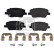 Brake Pad Set, disc brake 173793 FEBI, Thumbnail 2