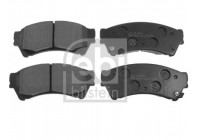 Brake Pad Set, disc brake 175208 FEBI