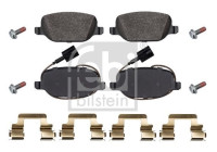 Brake Pad Set, disc brake 175272 FEBI