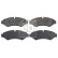 Brake Pad Set, disc brake 175647 FEBI, Thumbnail 2