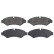 Brake Pad Set, disc brake 175647 FEBI