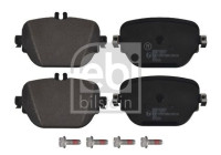 Brake pad set, disc brake 176867 FEBI