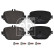 Brake pad set, disc brake 176867 FEBI