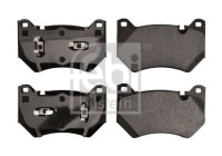 Brake pad set, disc brake 176872 FEBI