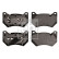 Brake pad set, disc brake 176872 FEBI, Thumbnail 2