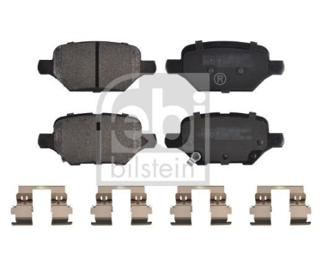 Brake Pad Set, disc brake 177073 FEBI, Image 2