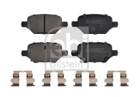 Brake Pad Set, disc brake 177073 FEBI