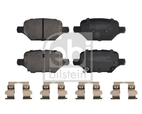 Brake Pad Set, disc brake 177073 FEBI