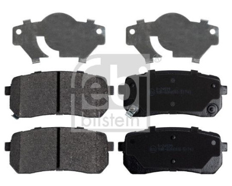 Brake Pad Set, disc brake 177077 FEBI