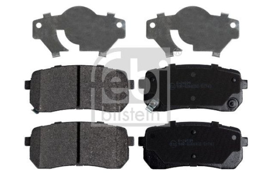 Brake Pad Set, disc brake 177077 FEBI