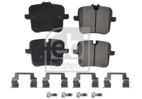 Brake Pad Set, disc brake 177322 FEBI