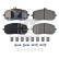 Brake Pad Set, disc brake 177324 FEBI, Thumbnail 2