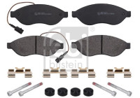 Brake Pad Set, disc brake 177451 FEBI