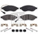 Brake Pad Set, disc brake 177451 FEBI, Thumbnail 2