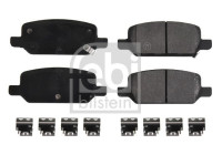 Brake Pad Set, disc brake 177632 FEBI