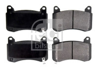 Brake Pad Set, disc brake 177660 FEBI