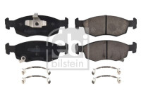 Brake pad set, disc brake 180955 FEBI