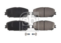 Brake pad set, disc brake 180958 FEBI