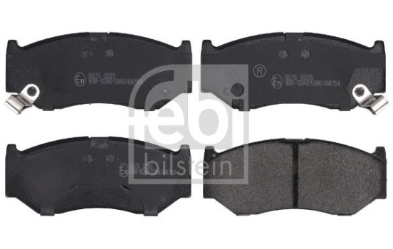 Brake pad set, disc brake 183654 FEBI
