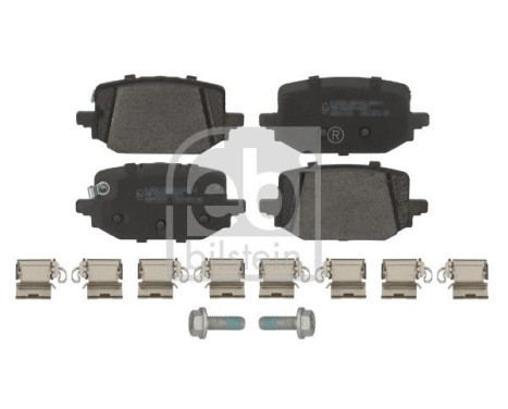 Brake pad set, disc brake 184228 FEBI