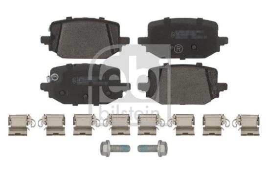 Brake pad set, disc brake 184228 FEBI