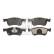 Brake pad set, disc brake 184229 FEBI