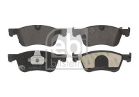 Brake pad set, disc brake 184229 FEBI