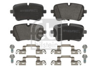 Brake pad set, disc brake 184230 FEBI