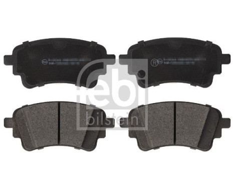 Brake pad set, disc brake 184231 FEBI