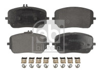 Brake pad set, disc brake 184232 FEBI