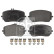 Brake pad set, disc brake 184232 FEBI