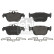 Brake pad set, disc brake 184233 FEBI, Thumbnail 2