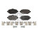 Brake pad set, disc brake 184234 FEBI, Thumbnail 2