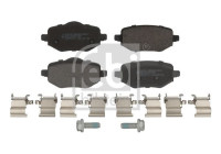 Brake pad set, disc brake 184234 FEBI