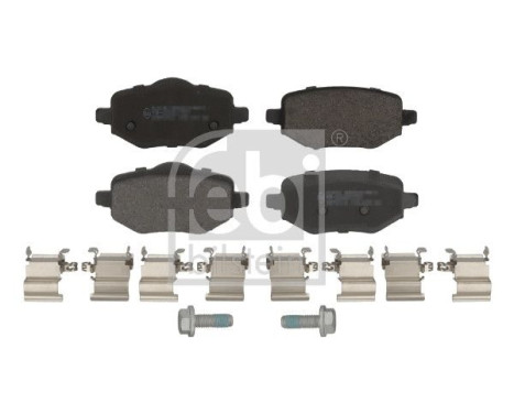 Brake pad set, disc brake 184234 FEBI