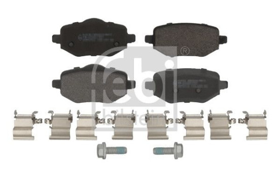 Brake pad set, disc brake 184234 FEBI