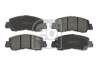 Brake pad set, disc brake 184236 FEBI