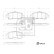 Brake pad set, disc brake 184236 FEBI, Thumbnail 2