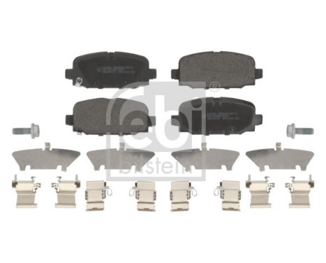 Brake pad set, disc brake 184237 FEBI