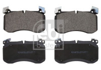 Brake pad set, disc brake 184439 FEBI