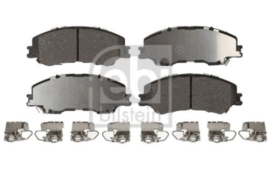 Brake pad set, disc brake 186397 FEBI