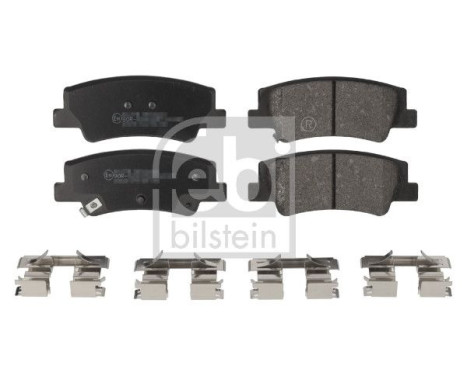 Brake pad set, disc brake 186399 FEBI