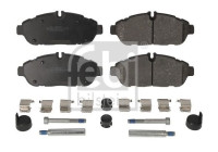 Brake pad set, disc brake 186401 FEBI