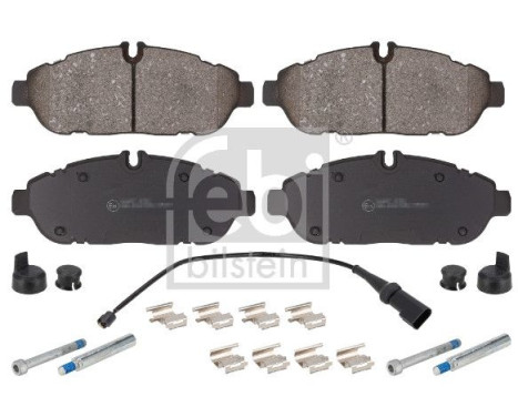 Brake pad set, disc brake 186401 FEBI