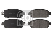 Brake pad set, disc brake 186402 FEBI