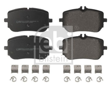 Brake pad set, disc brake 186403 FEBI